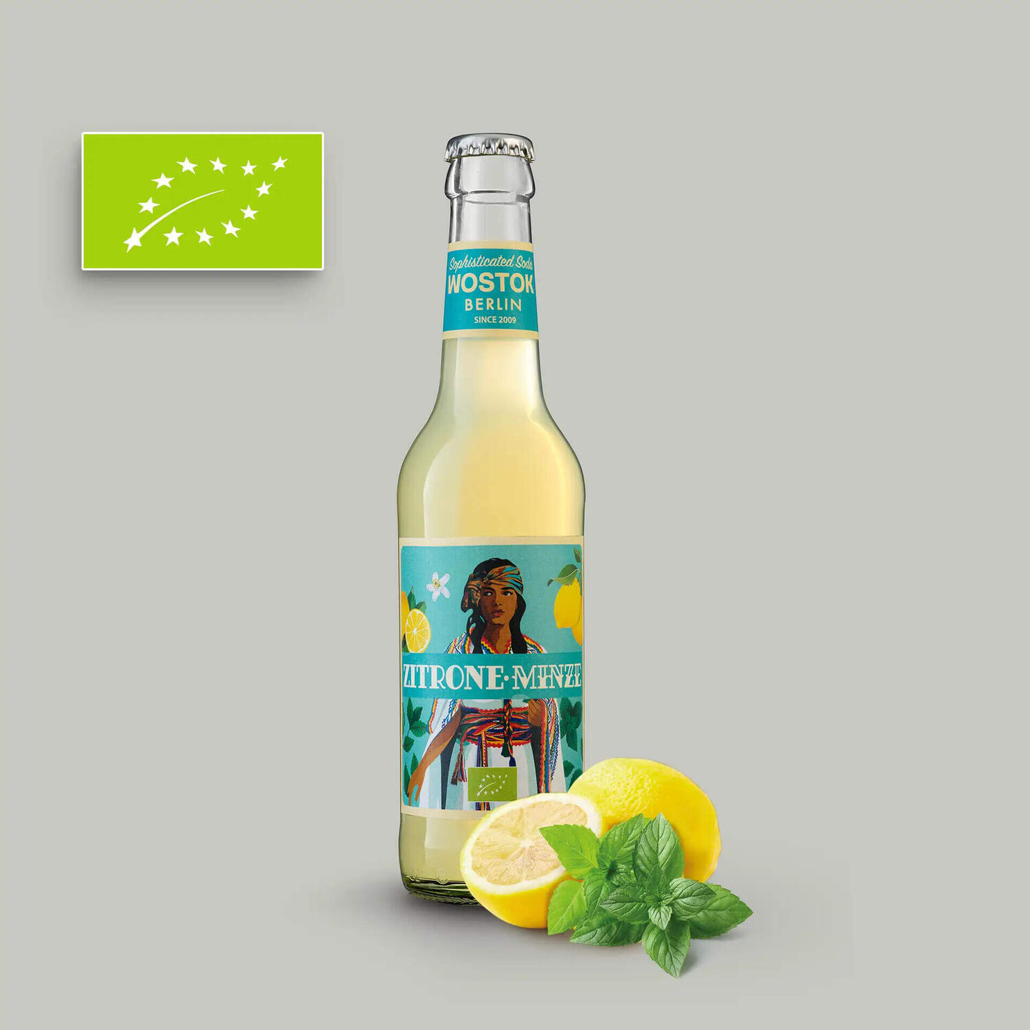 WOSTOK Organic Lemon Mint Lemonade WOSTOK Organic Lemon Mint Lemonade